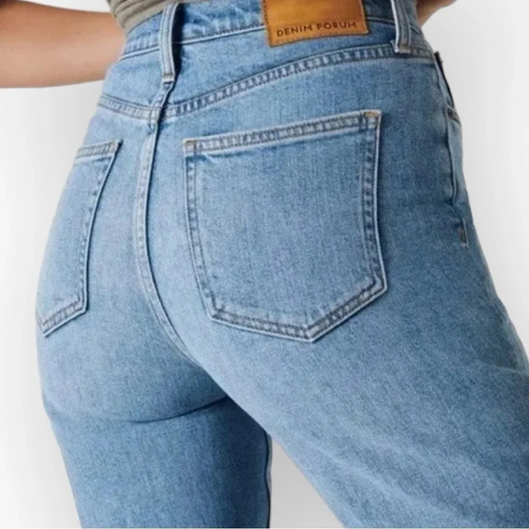 Denim Forum The Arlo High Rise Straight  25 - Picture 3 of 13